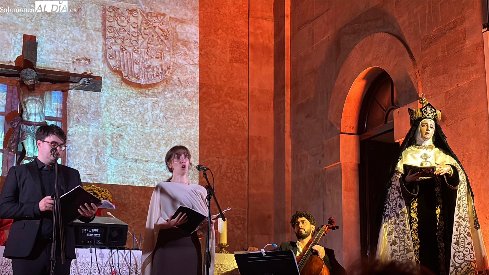 Concierto Teresa de Jesús en Salamanca une música y mística