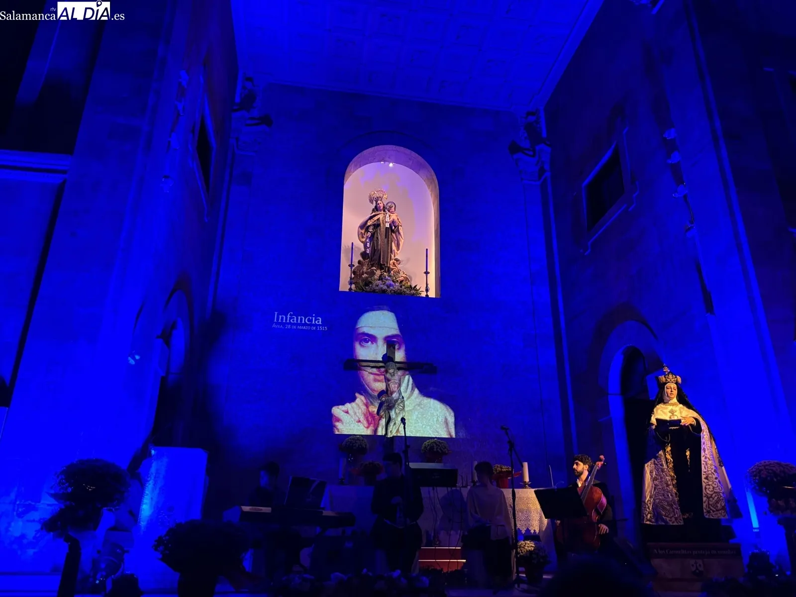 Fotografías cedidas del concierto 'Teresa de Jesús. Los senderos del alma'