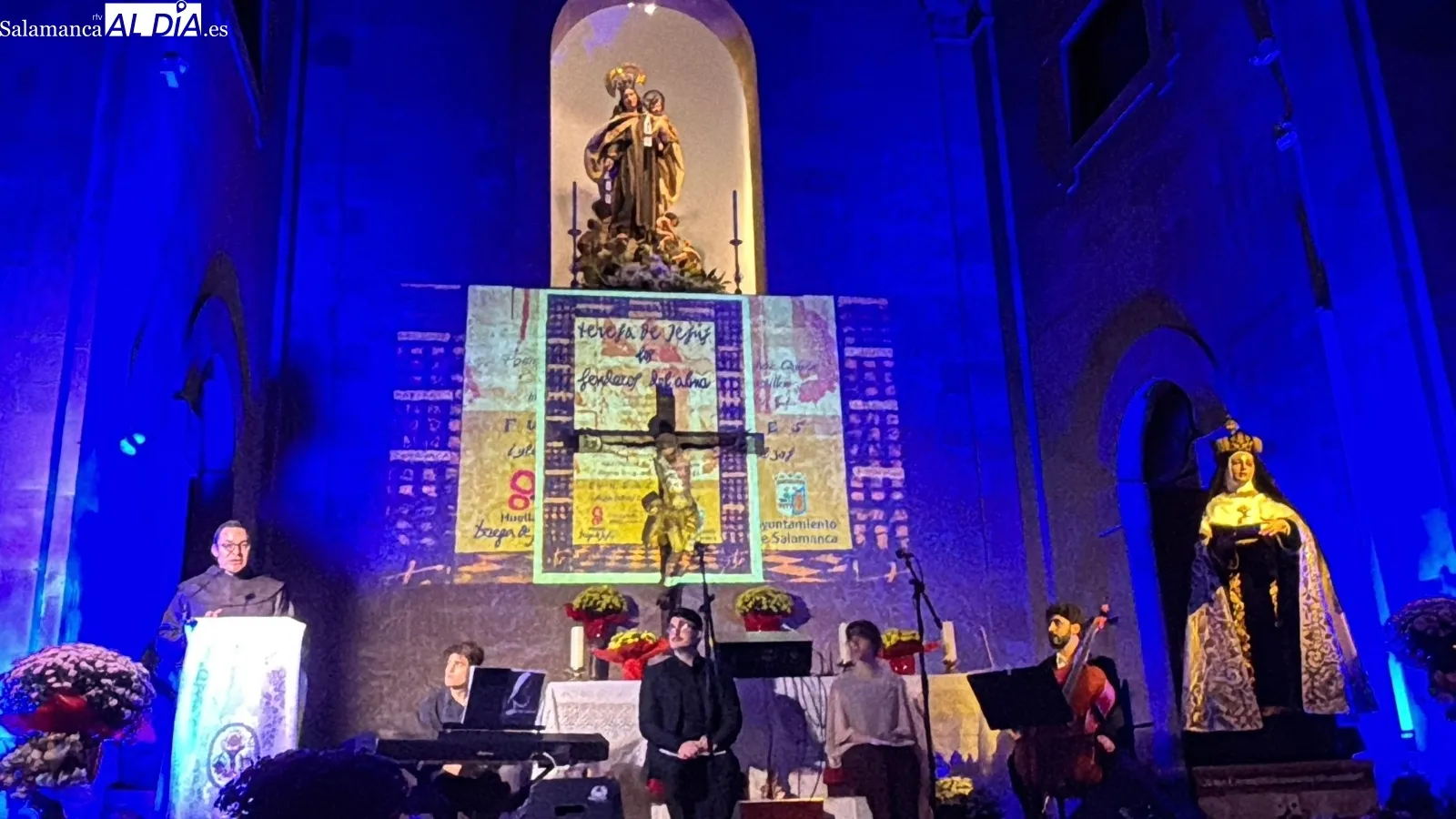 Fotografías cedidas del concierto 'Teresa de Jesús. Los senderos del alma'