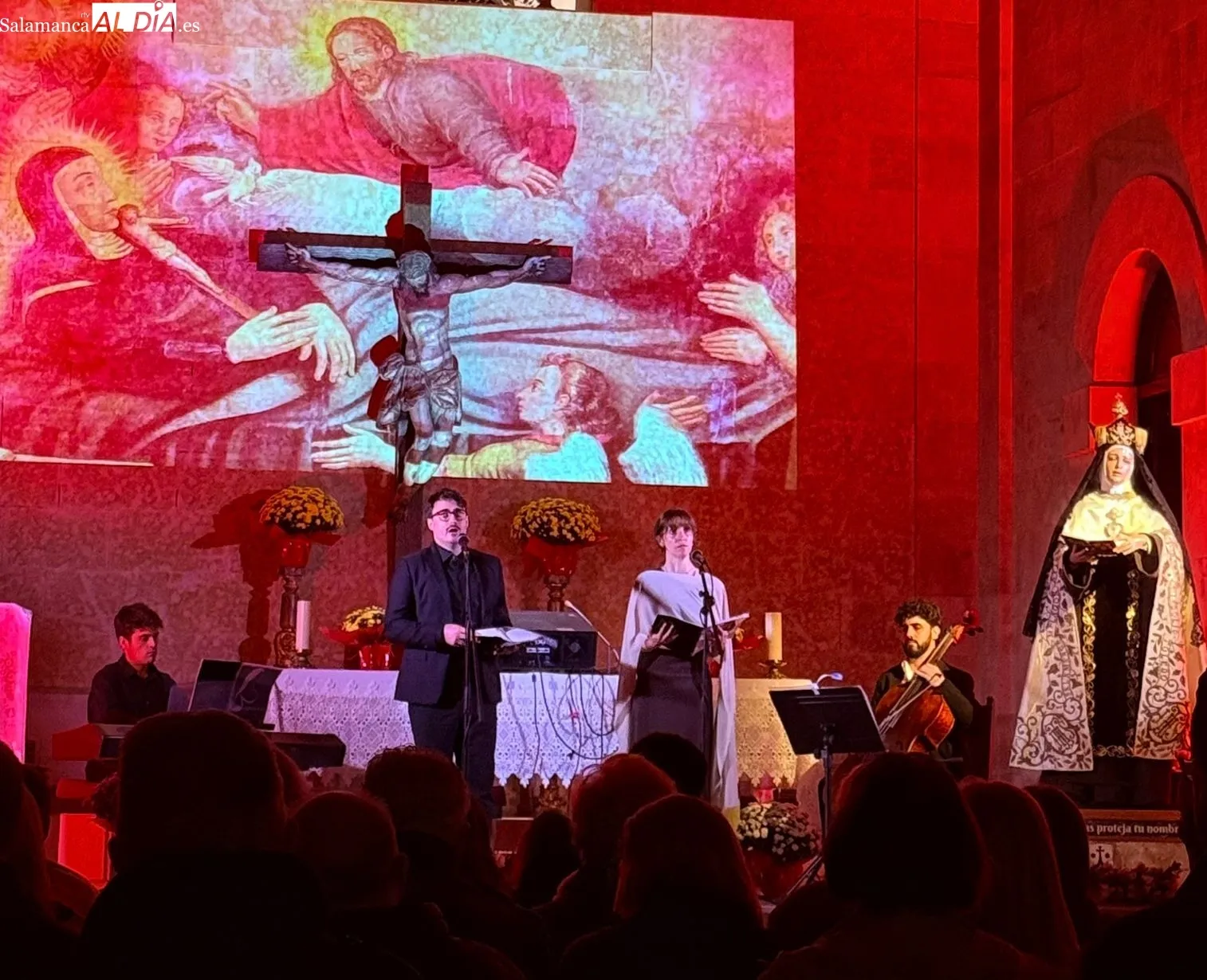 Fotografías cedidas del concierto 'Teresa de Jesús. Los senderos del alma'