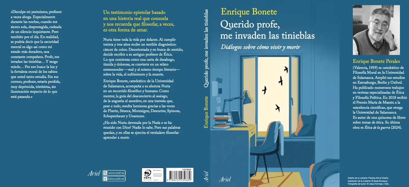 Libro 'Querido profe, me invaden las tinieblas'