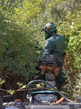 El SEPRONA investiga a tres furtivos en Macotera por cazar con galgos y visor térmico | FOTO: Perfil de Instagram Guardia Civil de Salamanca