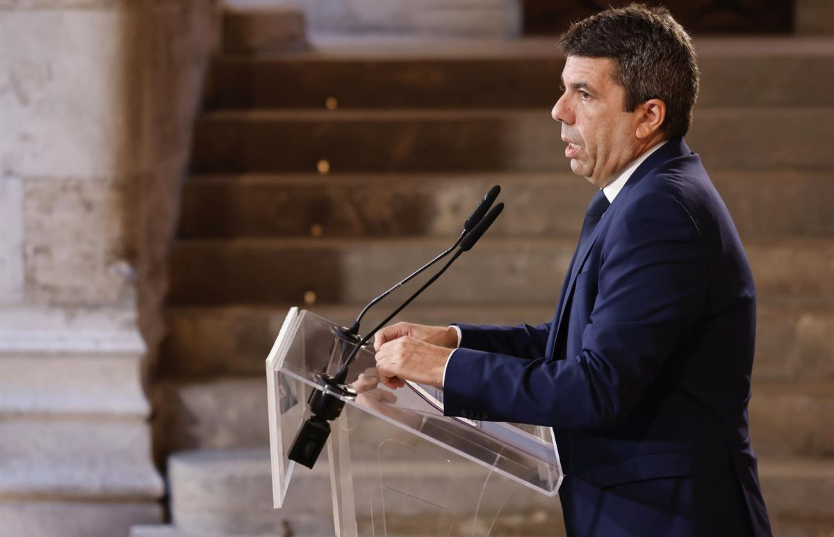 Mazón anuncia su dimisión como presidente de la Generalitat