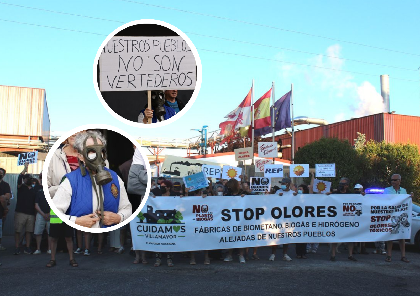 Planta de biomasa en Salamanca: Cuidamos Villamayor alerta