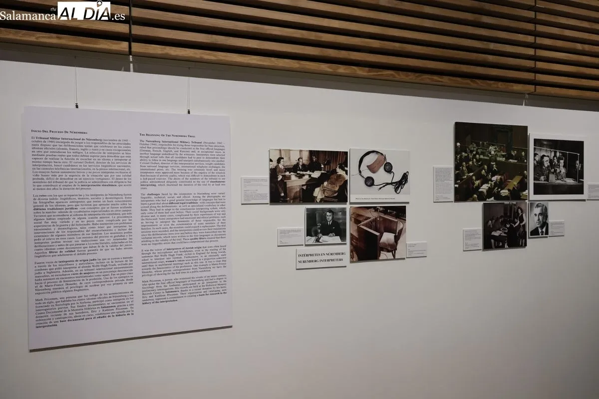 Exposición 'Intérpretes de lenguas en torno a 1945. Ecos de la historia' en el Centro Documental de la Memoria Histórica. Fotos: David Sañudo