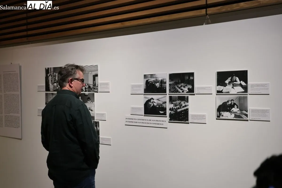 Exposición 'Intérpretes de lenguas en torno a 1945. Ecos de la historia' en el Centro Documental de la Memoria Histórica. Fotos: David Sañudo