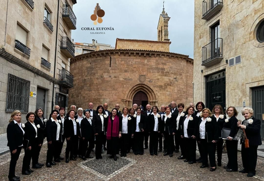 La Coral Eufonía celebra a Santa Cecilia con un concierto en Salamanca