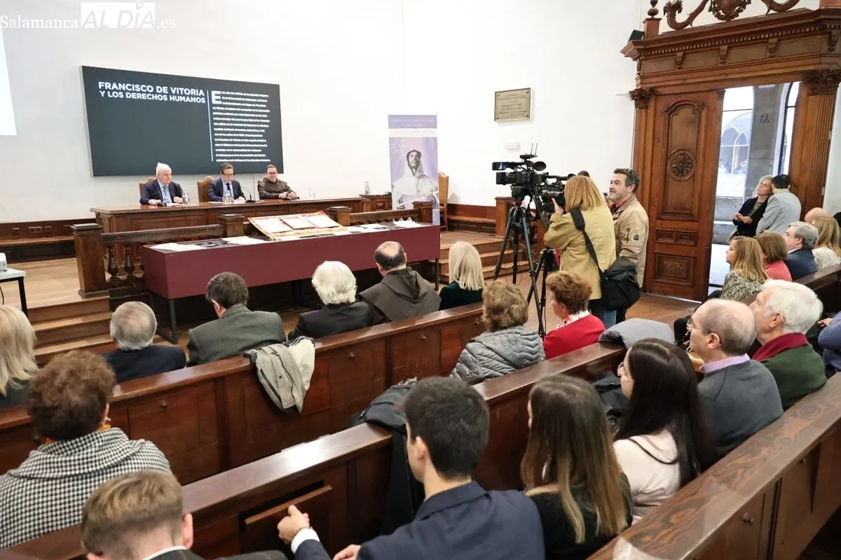 La Universidad de Salamanca, la Casa de Alba y los Carmelitas Descalzos han anunciado la creación de una nueva cátedra dedicada a la mística española y la figura de San Juan de la Cruz. Foto de David Sañudo