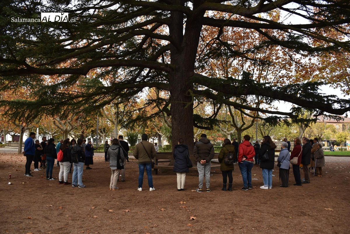 Trasladado a la Plazuela del Buen Alcalde el ‘Círculo del Silencio’ de Cáritas