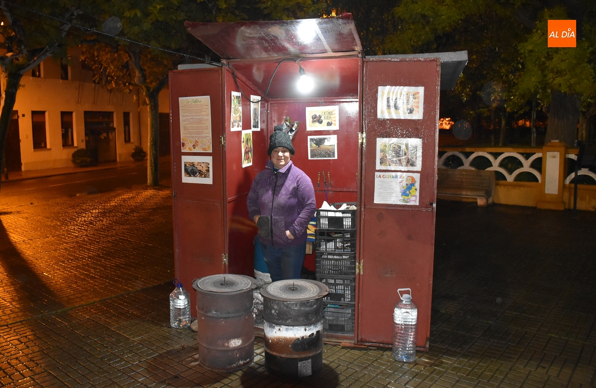 Abierta la temporada de castañas asadas en Ciudad Rodrigo