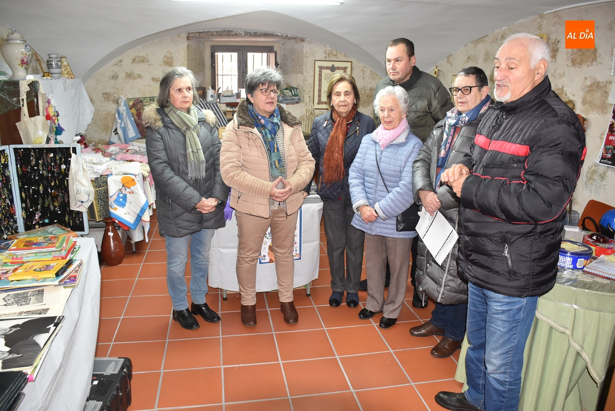 Manos Unidas inaugura su rastrillo solidario, que repite en su sede del Palacio Episcopal