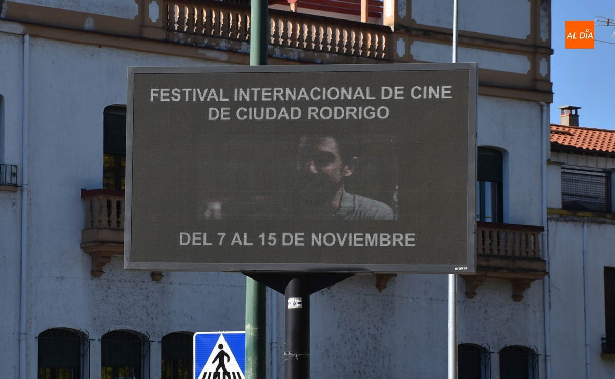 El Festival de Cine va haciéndose notar en las pantallas de tráfico