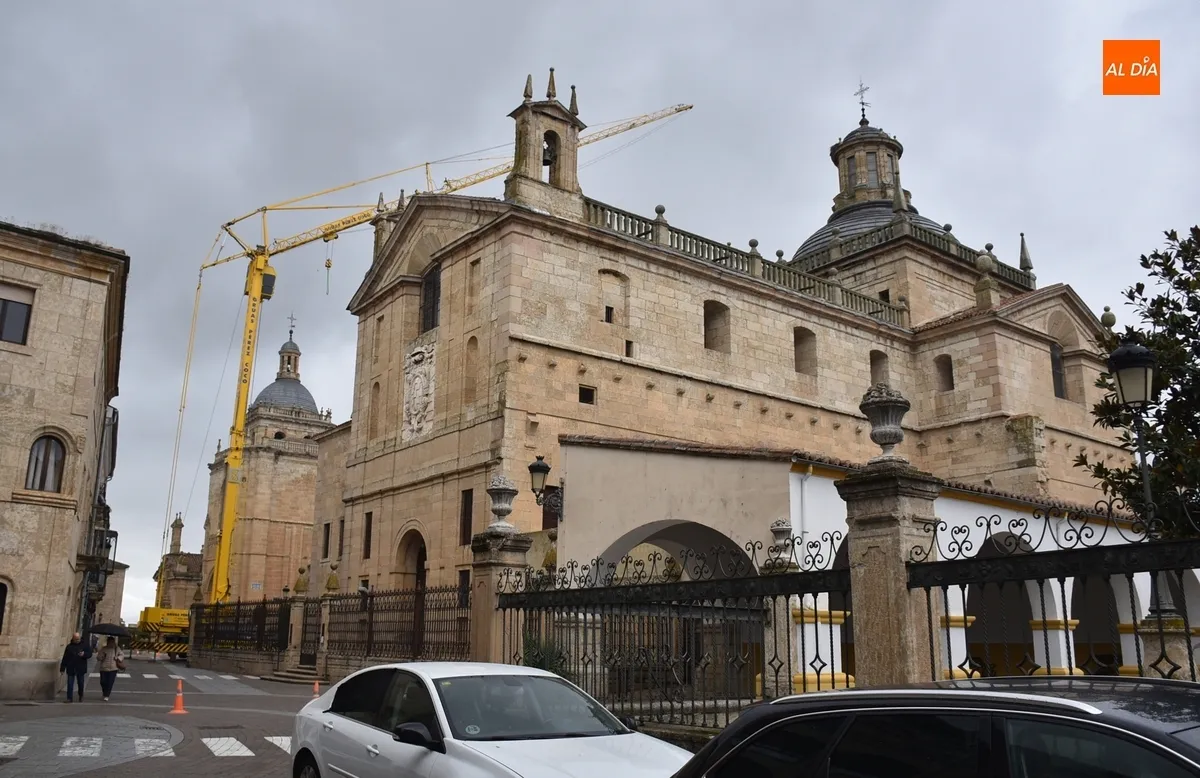 Foto 5 - La cubierta de la Iglesia de Cerralbo se somete a una actuaci&oacute;n de reparaci&oacute;n y limpieza