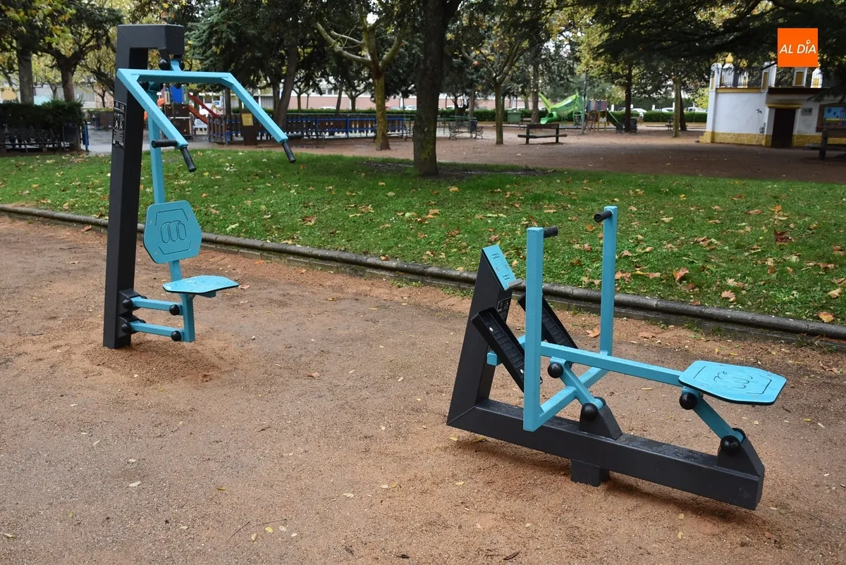 Foto 4 - El Parque de La Glorieta da la bienvenida a aparatos biosaludables