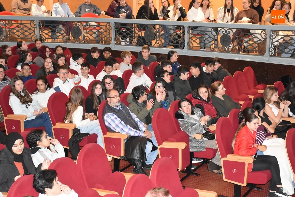Foto 3 - Sof&iacute;a Cristo remarca a los escolares mirobrigenses que la droga es &ldquo;la novia que te enga&ntilde;a&rdquo;