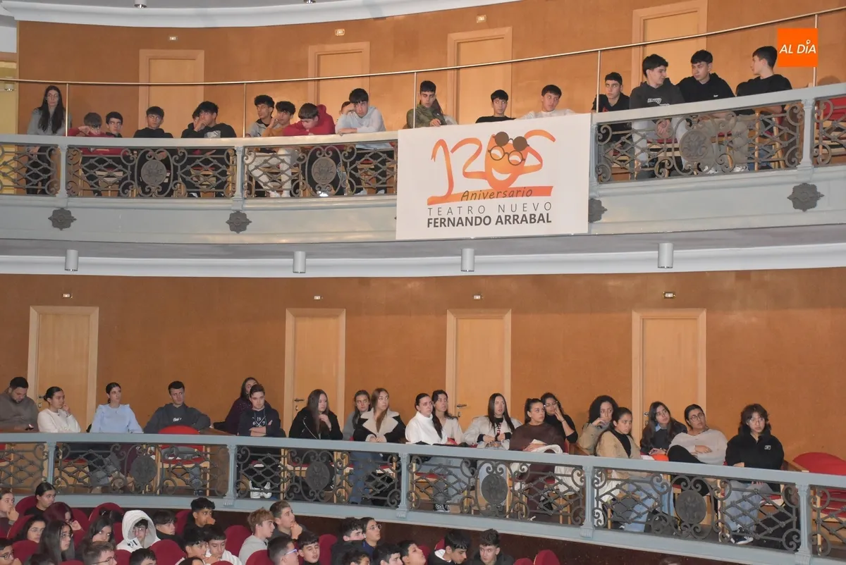 Foto 9 - Sof&iacute;a Cristo remarca a los escolares mirobrigenses que la droga es &ldquo;la novia que te enga&ntilde;a&rdquo;