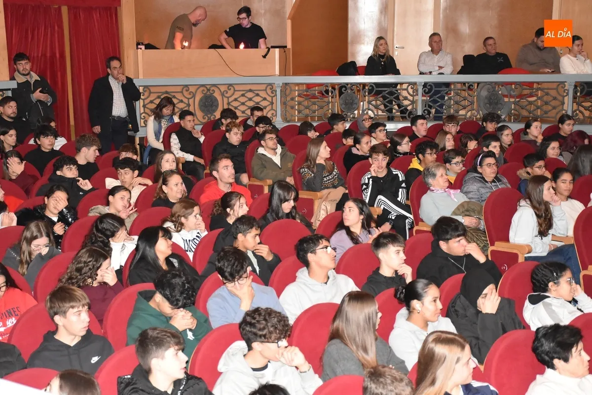 Foto 11 - Sof&iacute;a Cristo remarca a los escolares mirobrigenses que la droga es &ldquo;la novia que te enga&ntilde;a&rdquo;