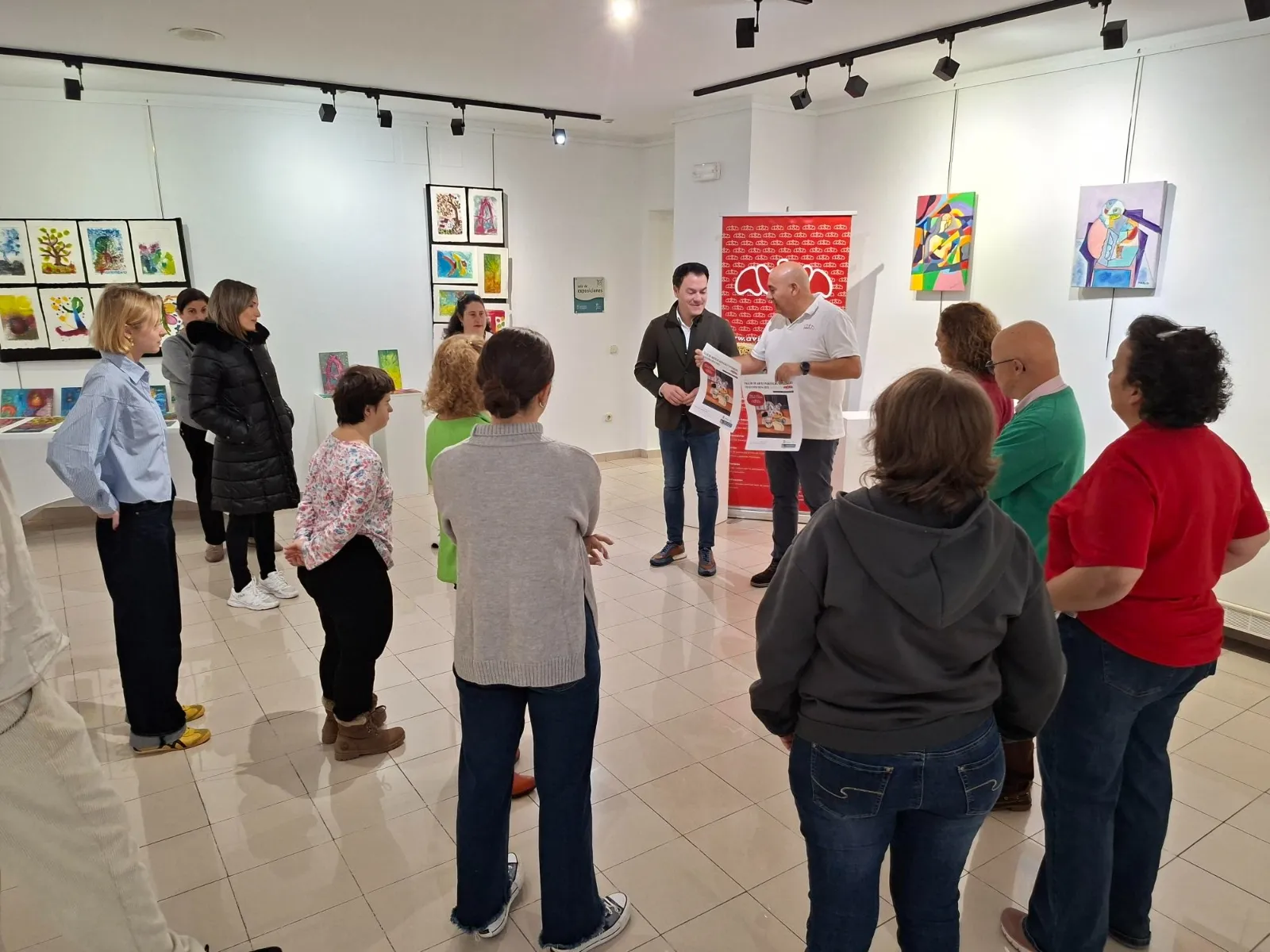 Foto 2 - El talento art&iacute;stico de la Fundaci&oacute;n Aviva llega al Espacio Joven