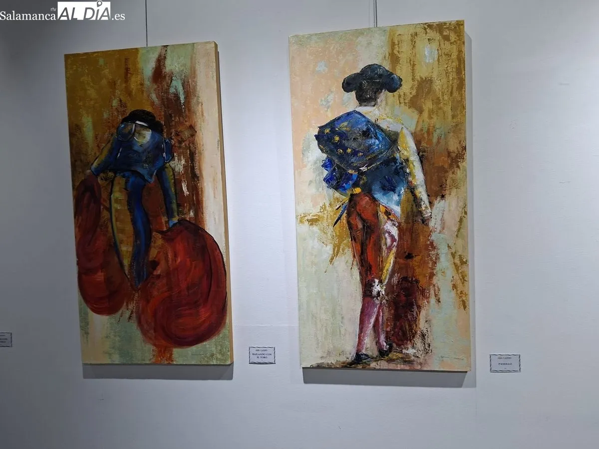 Inauguración de la exposición 'Diverso' en el Casino de Salamanca. Fotos: R. M. García