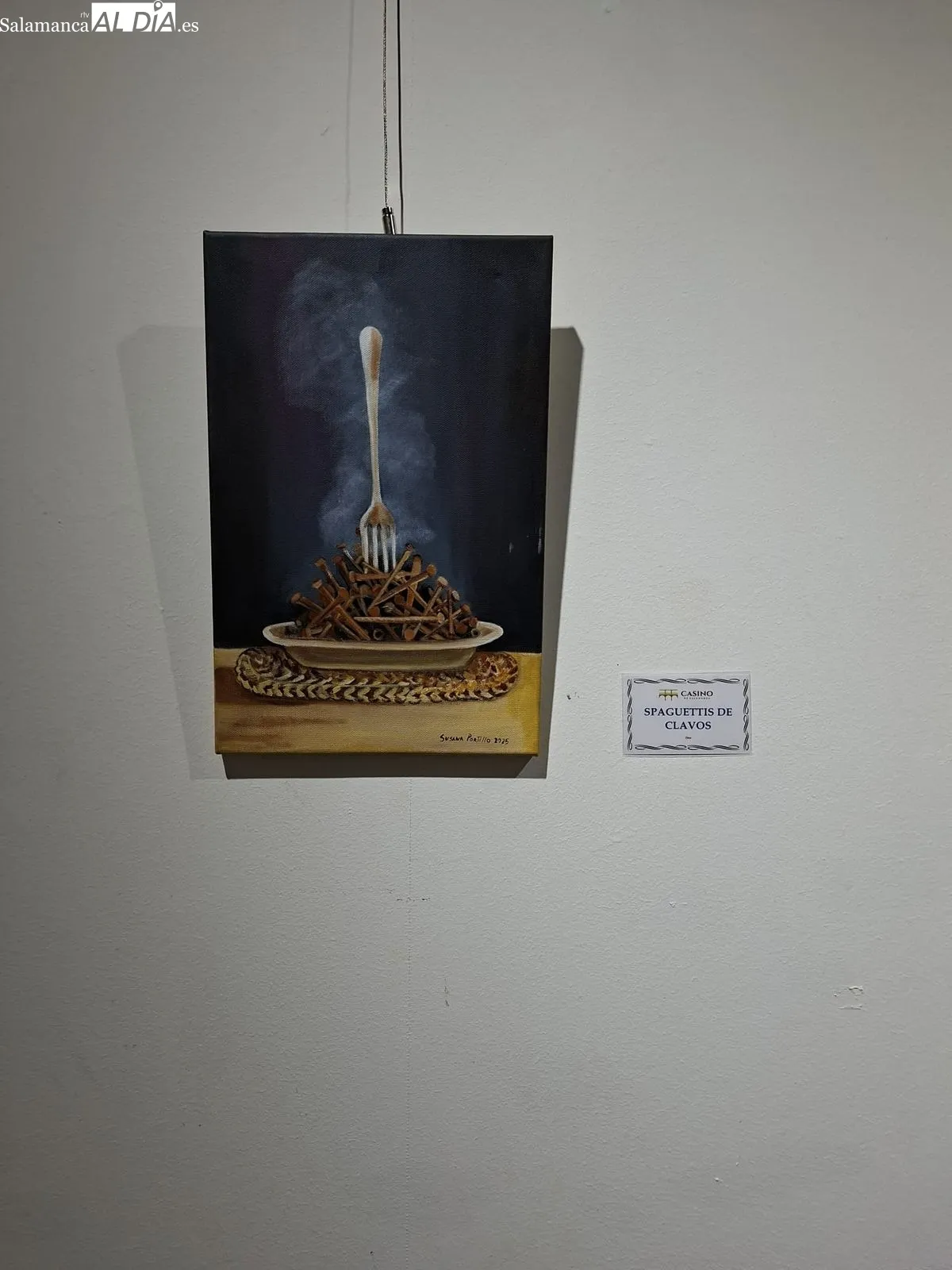 Inauguración de la exposición 'Diverso' en el Casino de Salamanca. Fotos: R. M. García