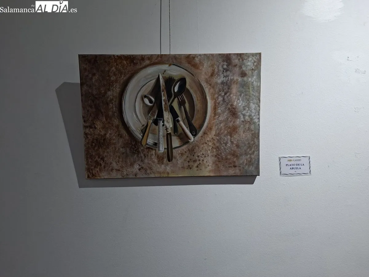 Inauguración de la exposición 'Diverso' en el Casino de Salamanca. Fotos: R. M. García