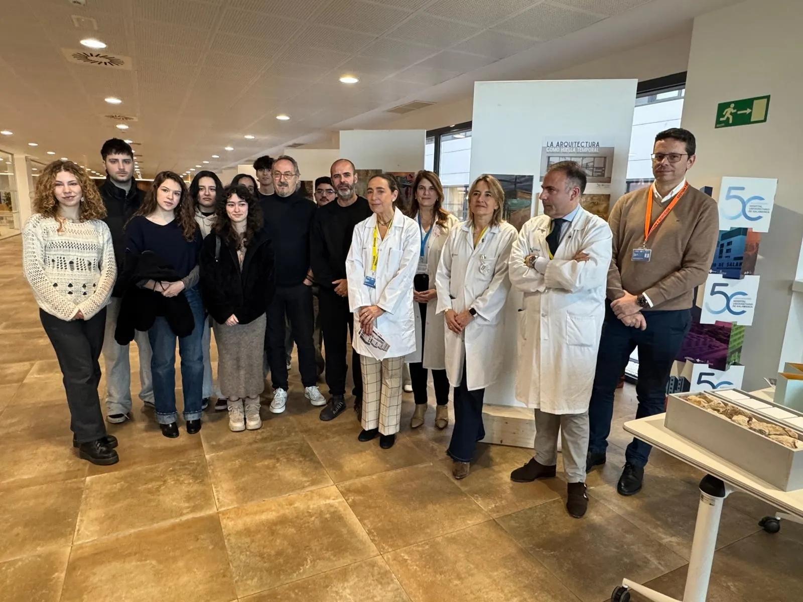 El Clínico celebra su 50 aniversario con una exposición sobre la memoria del antiguo hospital
