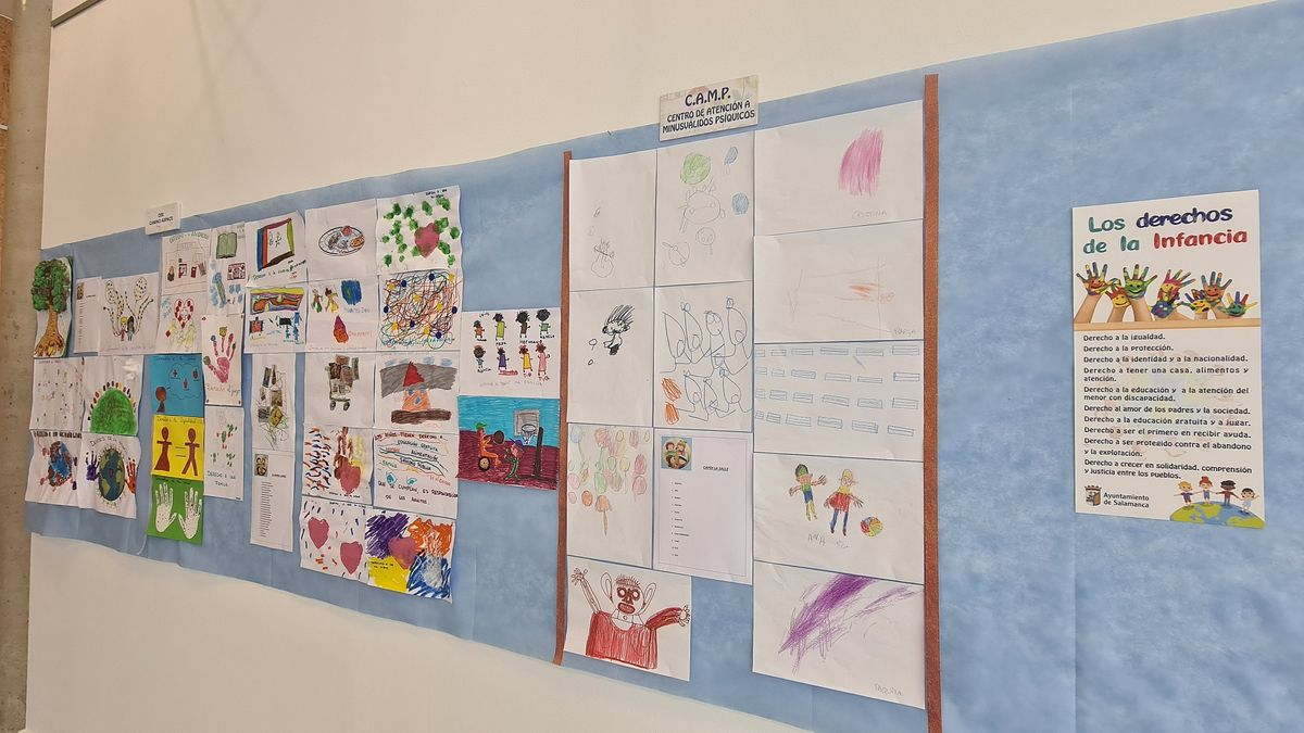Exposición en Salamanca: dibujos por los derechos infantiles