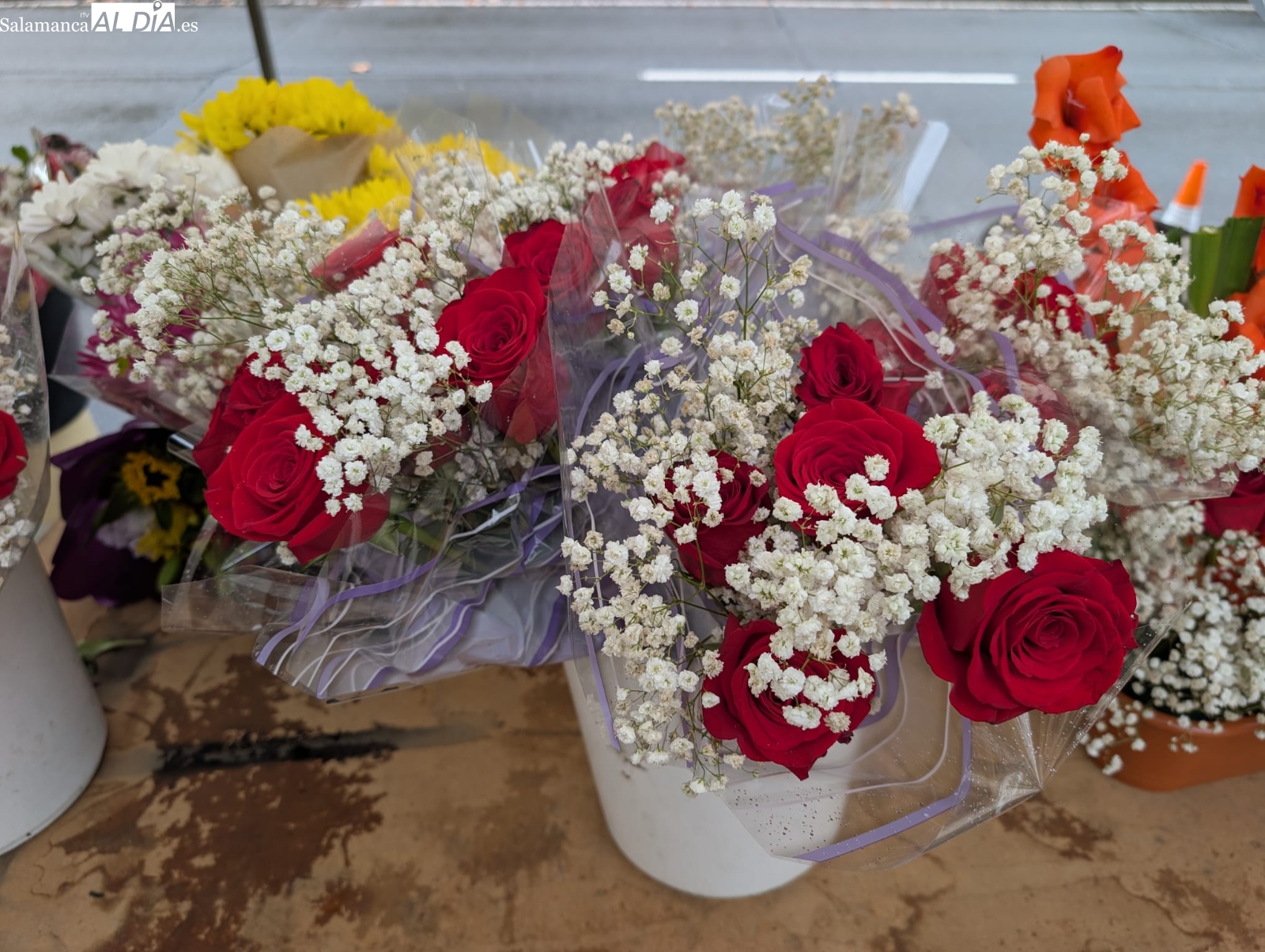 Todos los Santos en Salamanca: floristas lamentan la caída