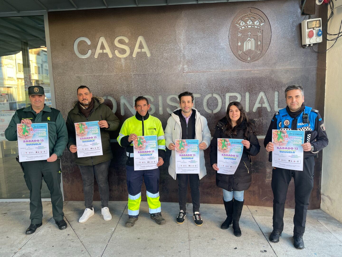 Fútbol sala solidario en Guijuelo contra el cáncer: 13 dic