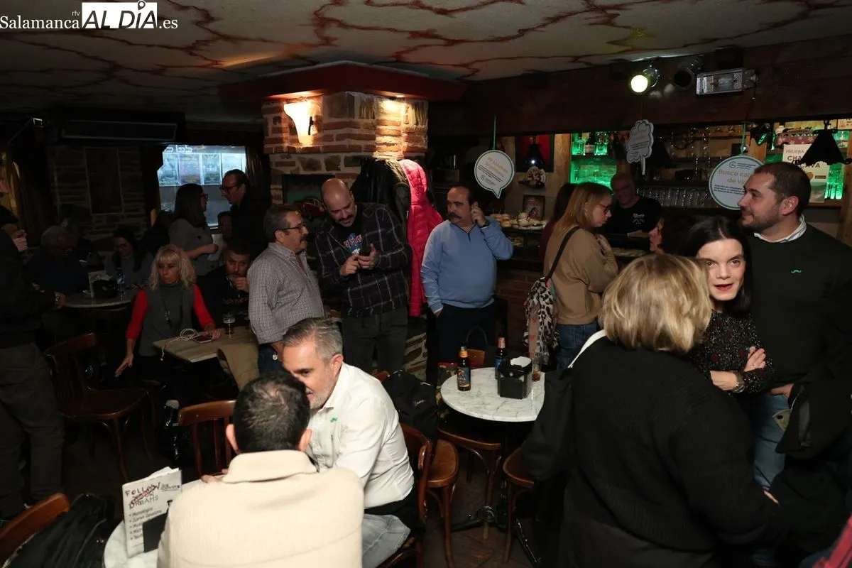 'Fiesta de la masculinidad sana' en Salamanca. Foto: David Sañudo