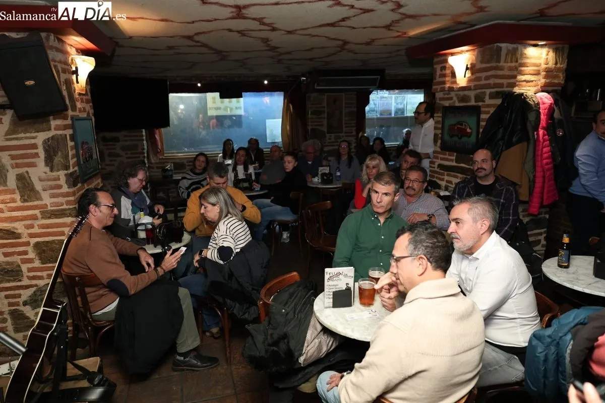 'Fiesta de la masculinidad sana' en Salamanca. Foto: David Sañudo