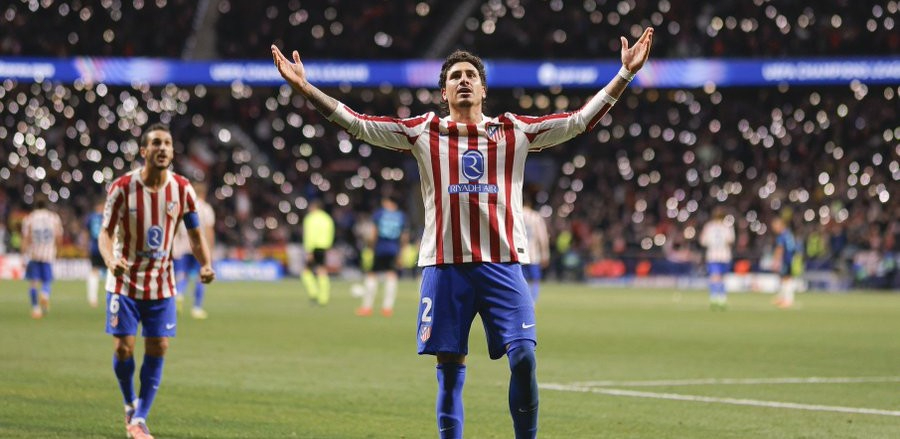 El Atleti gana en el último minuto a un Inter invicto en la Champions (2-1)