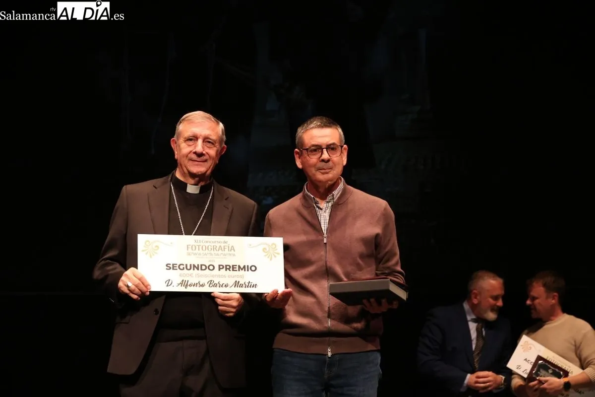 Gala de presentación del cartel anunciador de la Semana Santa de Salamanca de 2026. Foto: David Sañudo
