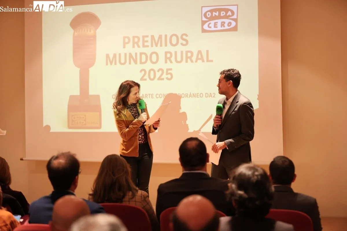 Onda Cero Salamanca entrega sus I Premios Mundo Rural coincidiendo con su 35º aniversario | FOTOS: David Sañudo 