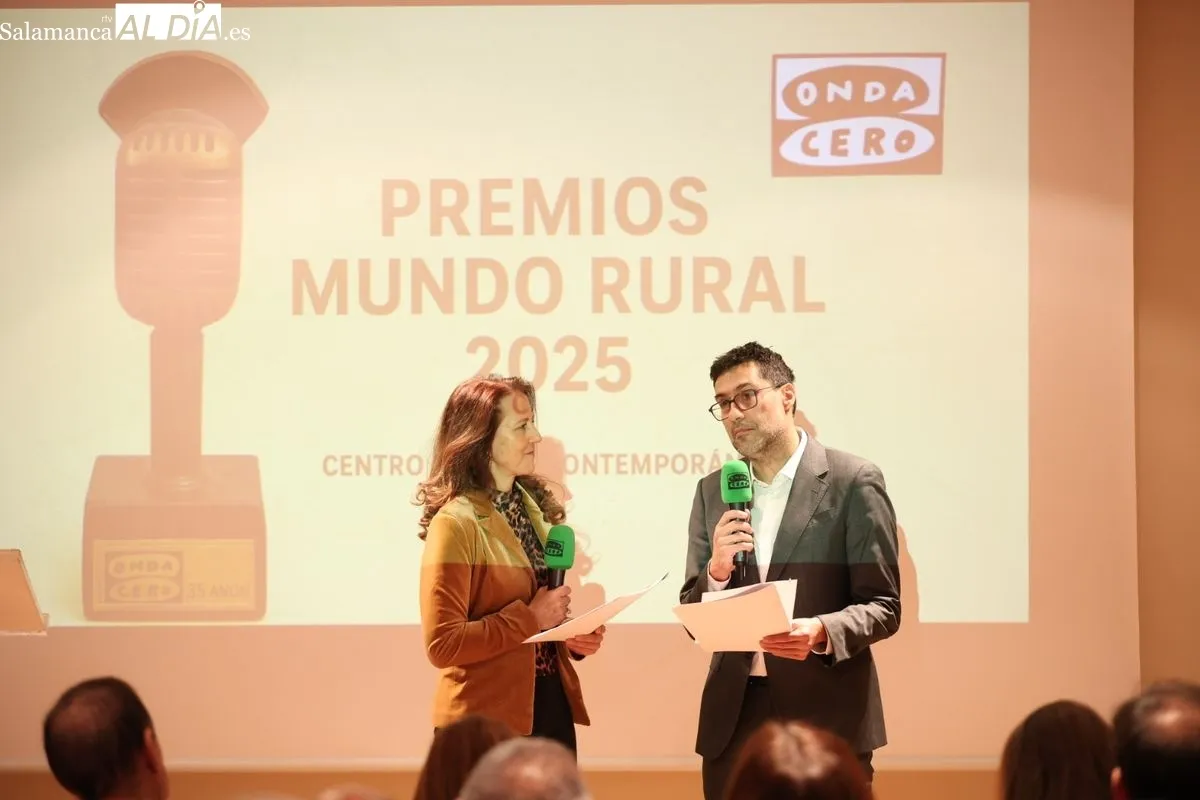 Onda Cero Salamanca entrega sus I Premios Mundo Rural coincidiendo con su 35º aniversario | FOTOS: David Sañudo 