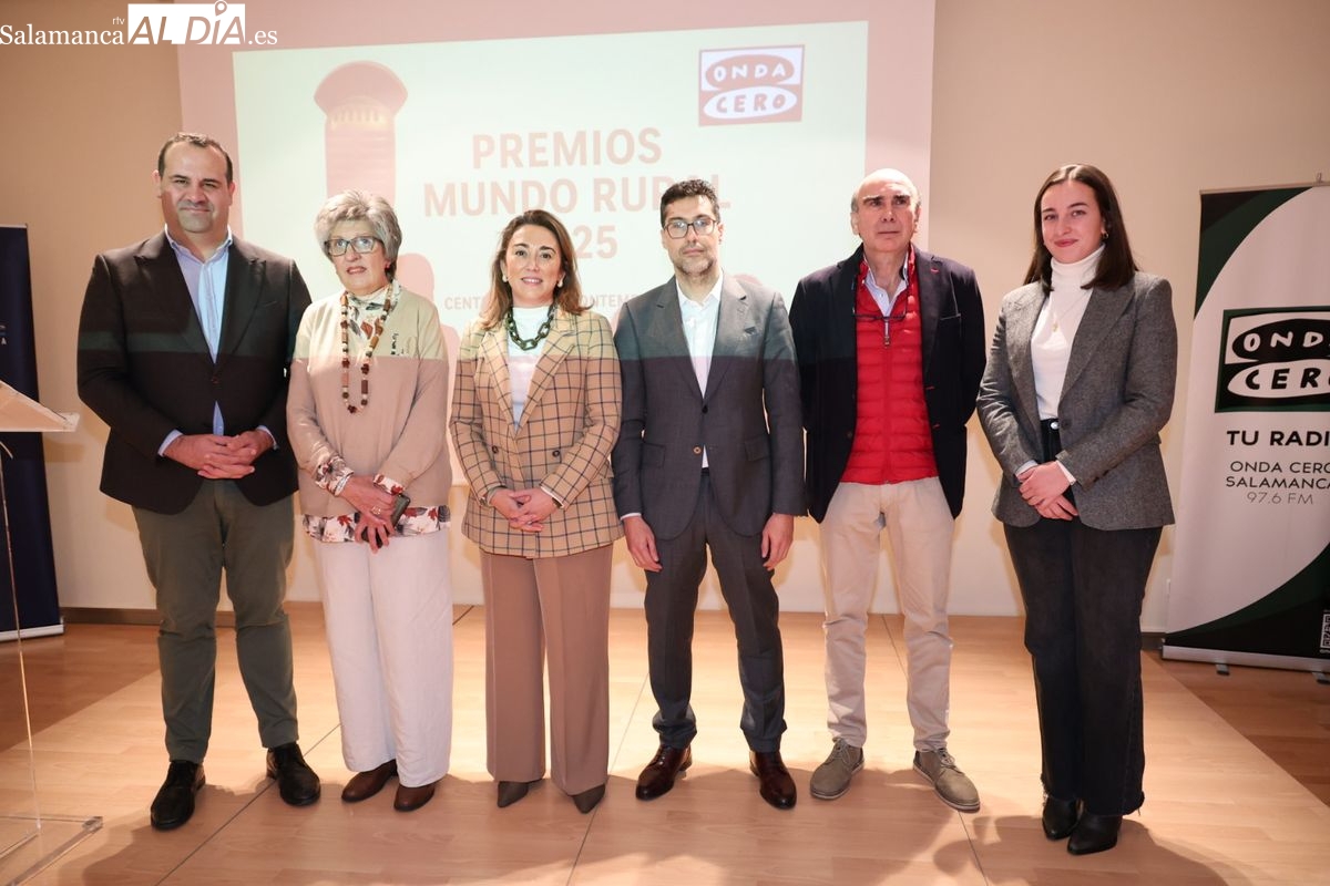 GALERÍA DE FOTOS | Onda Cero Salamanca entrega sus I Premios Mundo Rural coincidiendo con su 35º aniversario