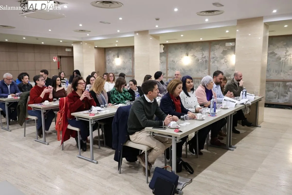 La Asociación de Ayuda a la Mujer “Plaza Mayor” ha organizado en Salamanca la 1ª Jornada sobre Violencia Sexual: reconocer, actuar y prevenir. Foto de David Sañudo