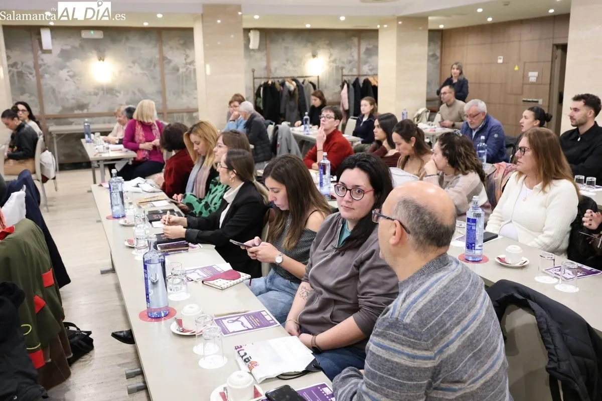 La Asociación de Ayuda a la Mujer “Plaza Mayor” ha organizado en Salamanca la 1ª Jornada sobre Violencia Sexual: reconocer, actuar y prevenir. Foto de David Sañudo