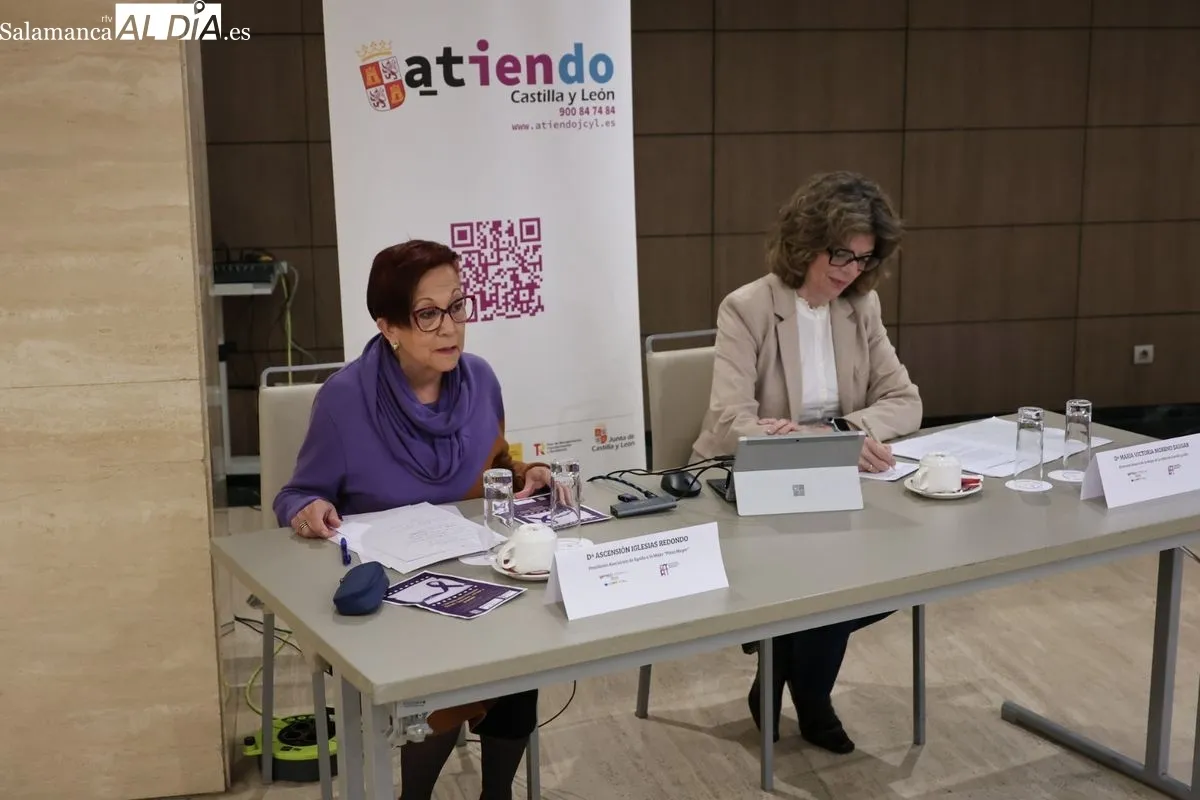 La Asociación de Ayuda a la Mujer “Plaza Mayor” ha organizado en Salamanca la 1ª Jornada sobre Violencia Sexual: reconocer, actuar y prevenir. Foto de David Sañudo