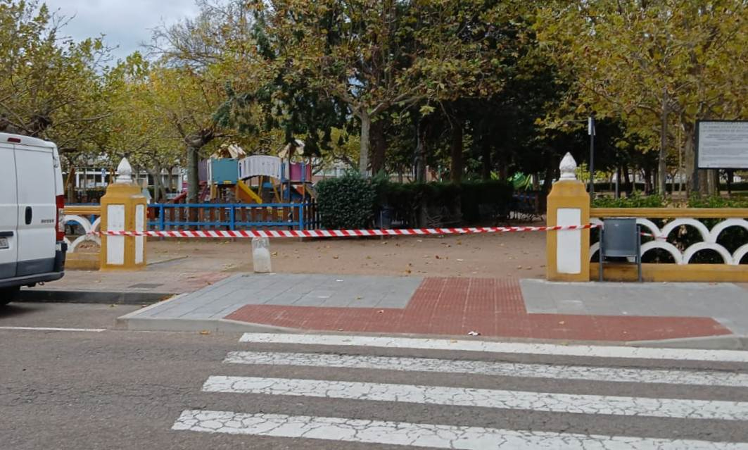 La borrasca Claudia provoca un nuevo cierre al tránsito de los parques mirobrigenses