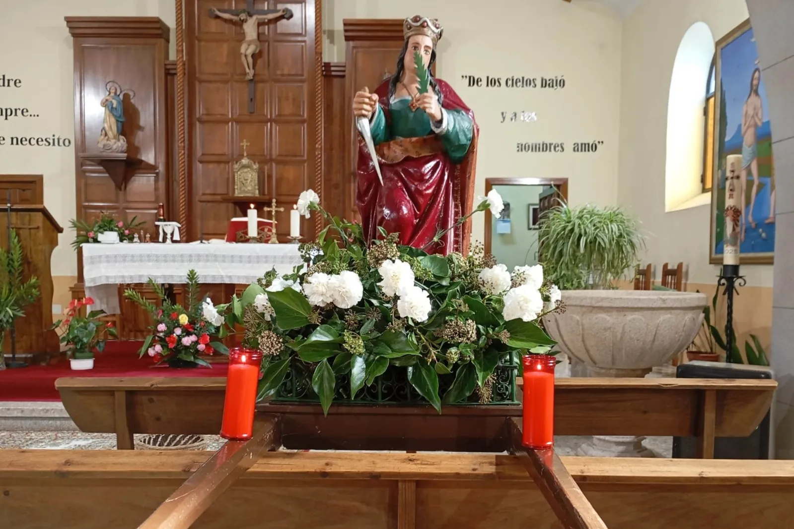 Foto 3 - Serradilla del Llano festeja a su patrona, Santa Catalina de Alejandr&iacute;a