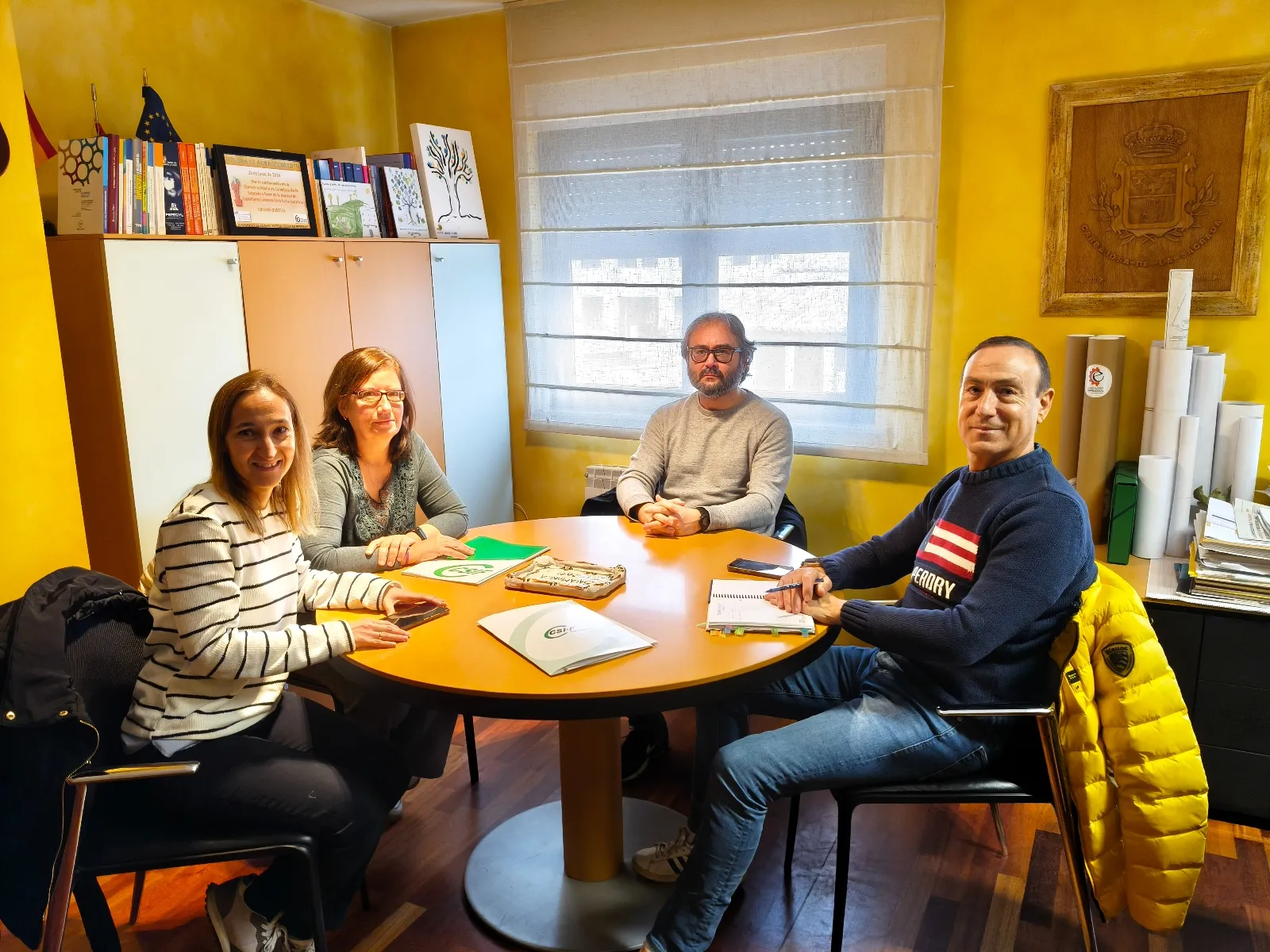 CSIF plantea al Ayuntamiento de Carbajosa aparcamientos seguros para bicis en El Montalvo I