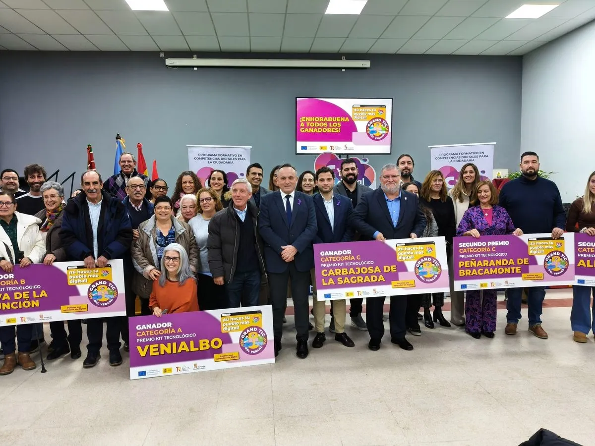 Foto 2 - Carbajosa gana 3.000 euros en el Gran TIC del Verano