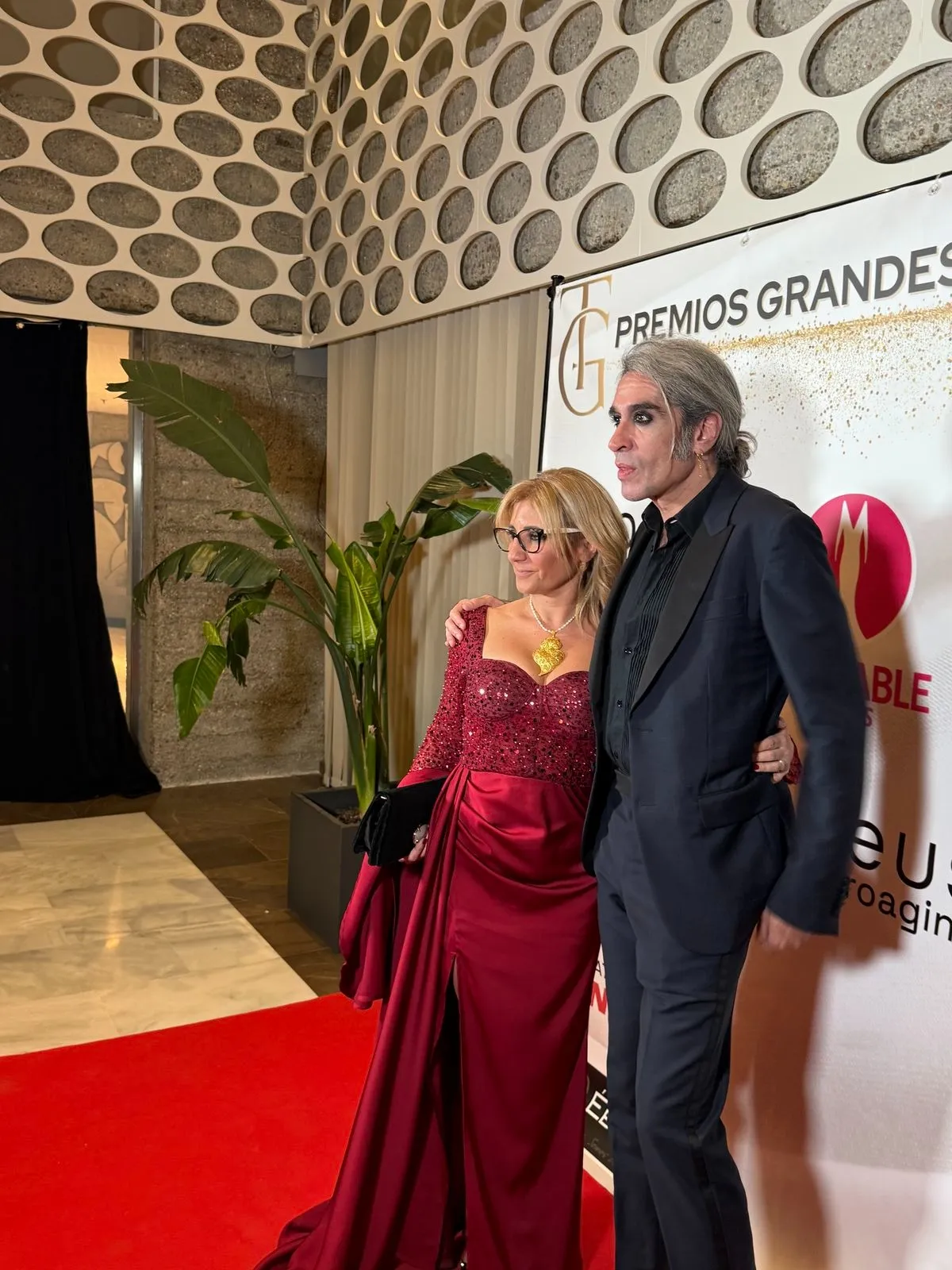 La diseñadora salmantina Queralt Ruiz, en la Gala celebrada en Madrid