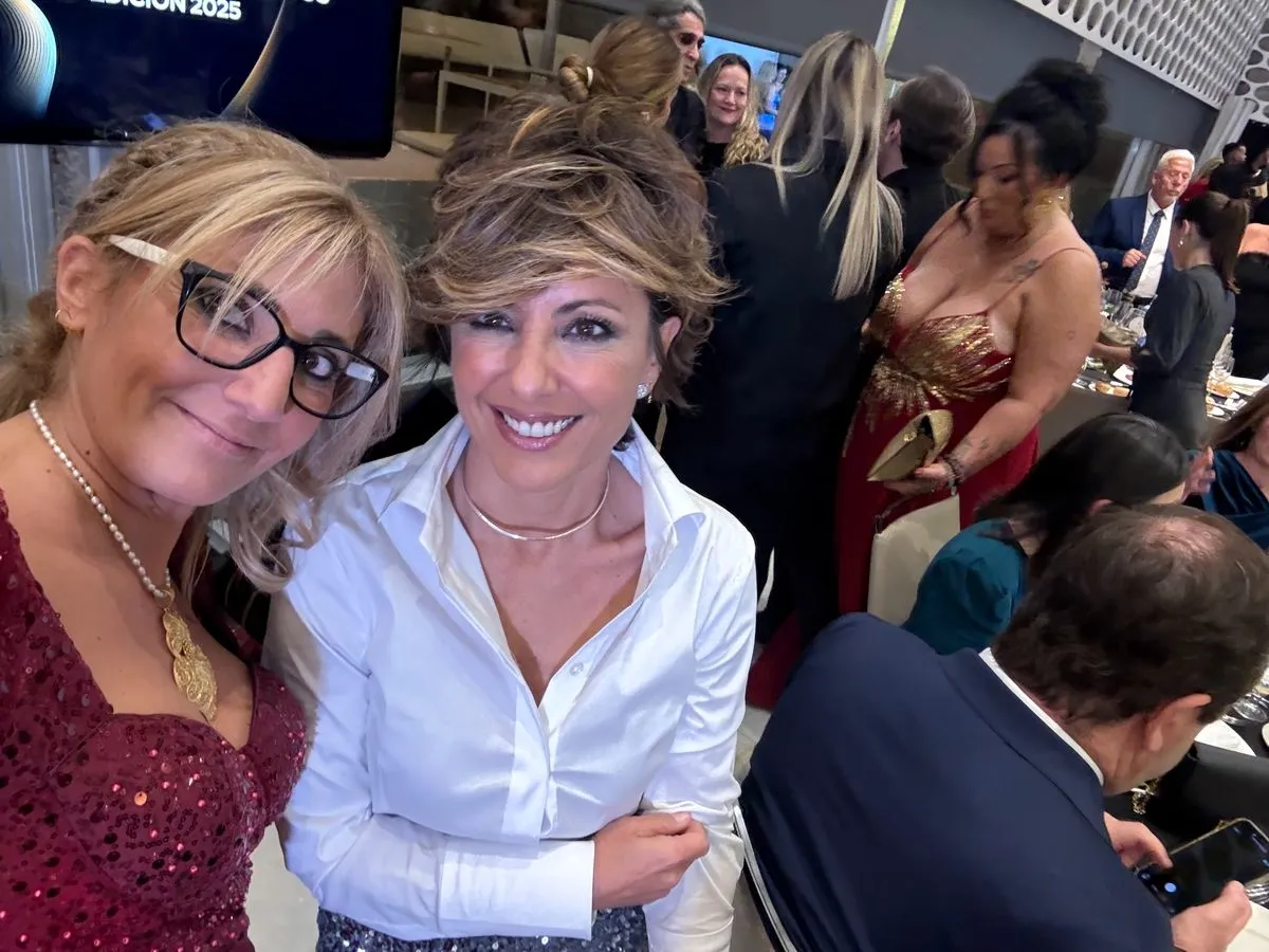 La diseñadora salmantina Queralt Ruiz, en la Gala celebrada en Madrid