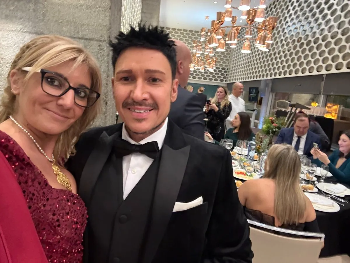 La diseñadora salmantina Queralt Ruiz, en la Gala celebrada en Madrid