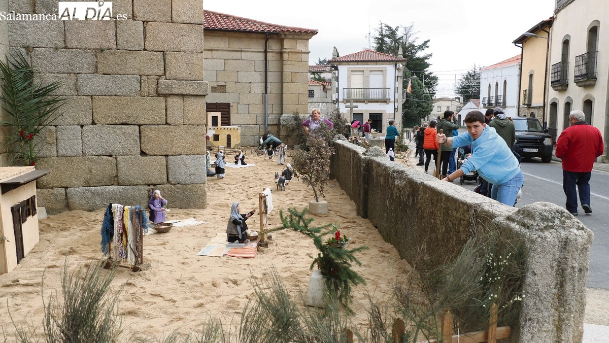 Villavieja de Yeltes: Balance anual y primer Belén Viviente charro