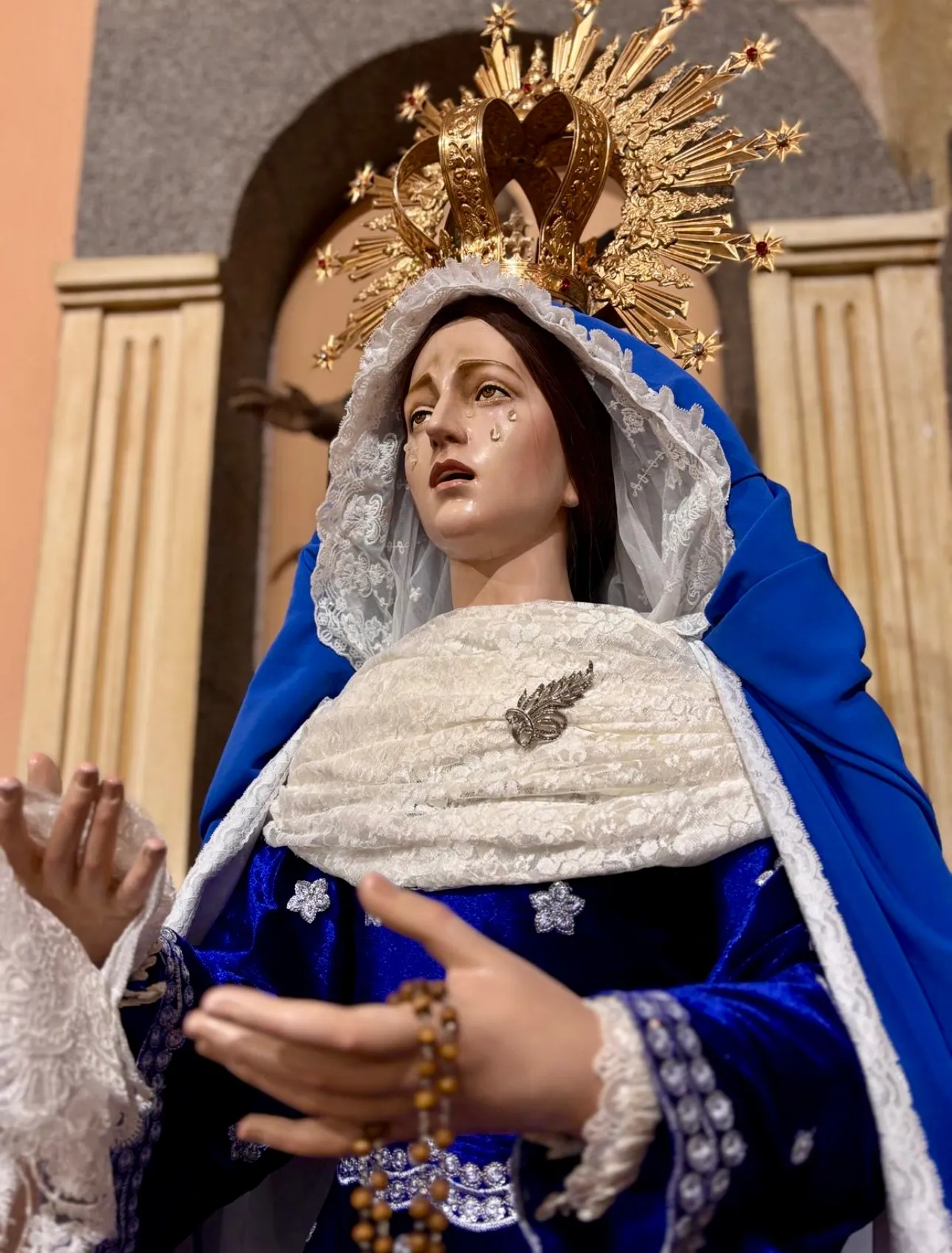 Foto 2 - Nuestra Se&ntilde;ora de las L&aacute;grimas se viste de Adviento