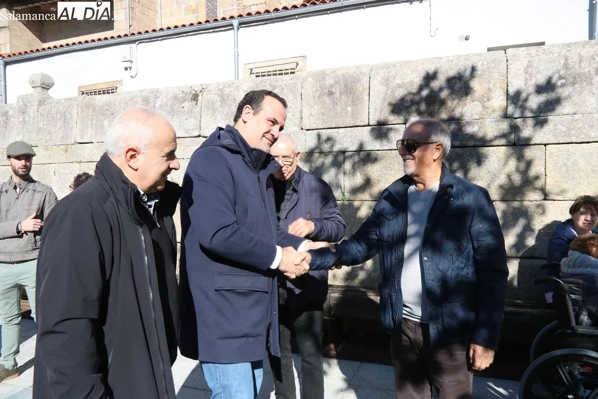 Encuentro de David Mingo con los alcaldes populares de la comarca de Vitigudino / CORRAL