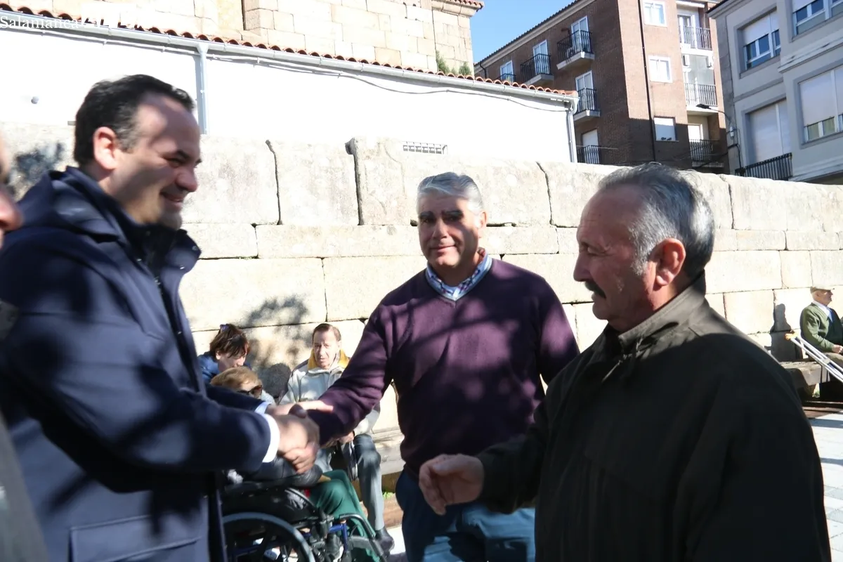 Encuentro de David Mingo con los alcaldes populares de la comarca de Vitigudino / CORRAL